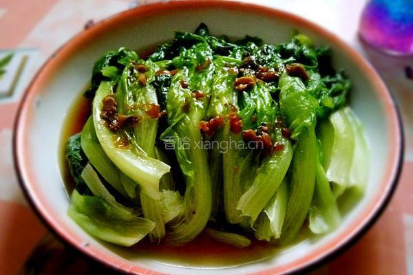 蒜蓉酱油生菜的做法图解7