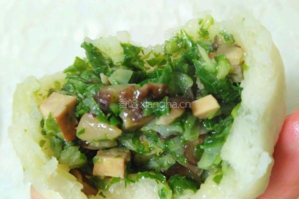 香菇菜包的做法图解8