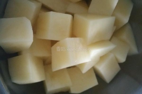 奶香盖饭的做法图解2