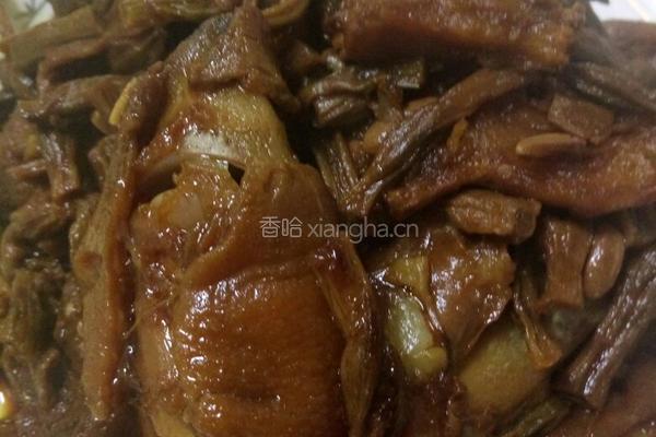干豇豆炖猪蹄