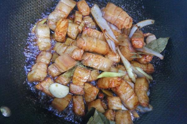 山药红烧肉的做法图解4