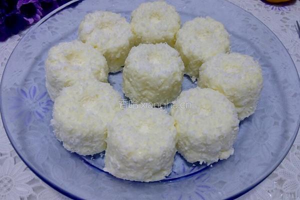 牛奶椰蓉小凉糕的做法图解12
