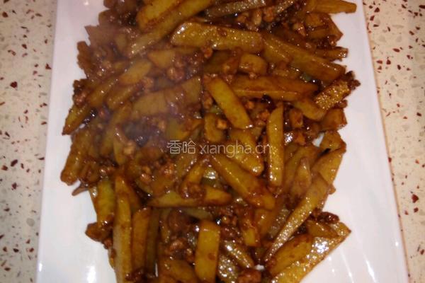 肉末土豆
