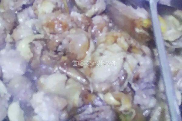 酸菜土豆炖鹅块的做法图解5