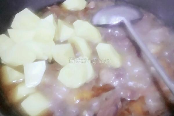 土豆炖大鹅的做法图解11