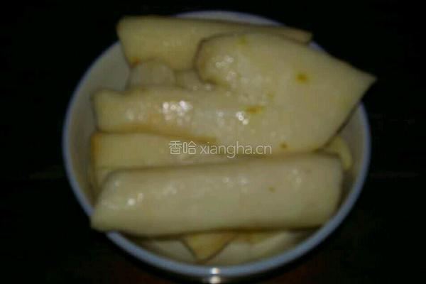 蓝莓酱山药泥的做法图解1