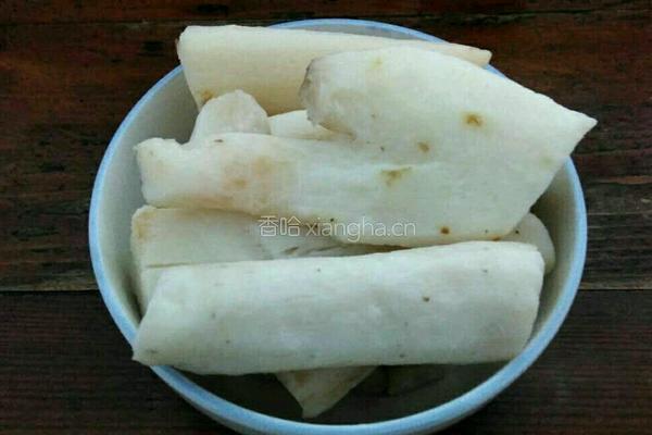 蓝莓酱山药泥的做法图解2