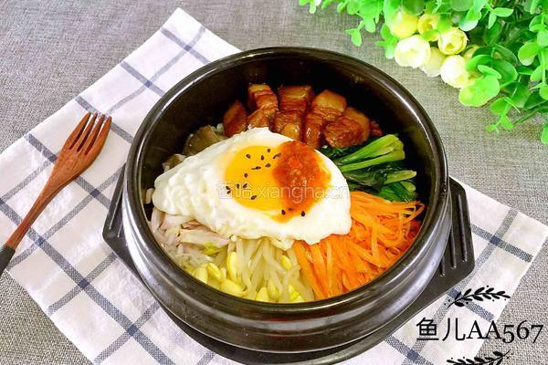 红烧肉版石锅拌饭的做法图解11
