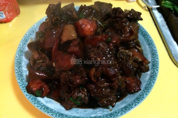 红烧羊肉的做法图解11