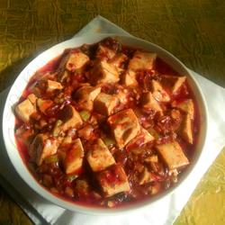 麻婆豆腐～家常版的做法[图]