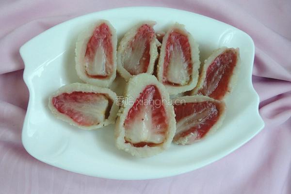 糯米草莓果的做法图解6