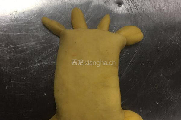 螃蟹南瓜包的做法图解6