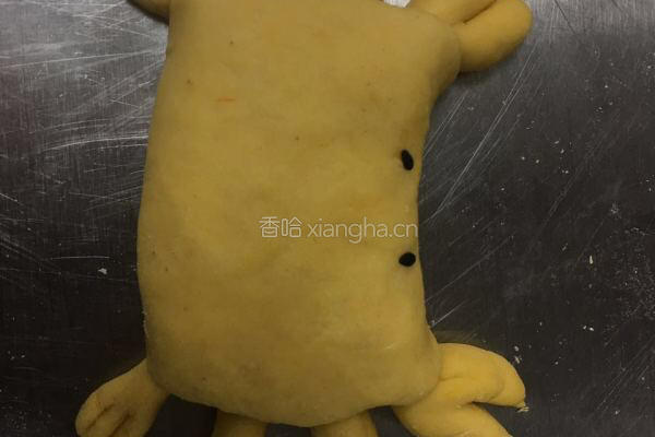 螃蟹南瓜包的做法图解9