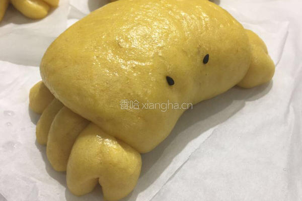 螃蟹南瓜包的做法图解11