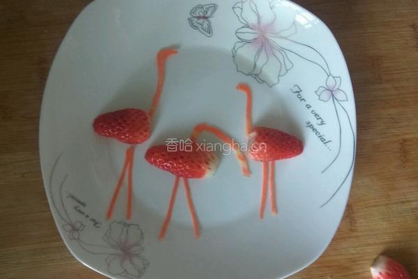草莓拼盘的做法图解5