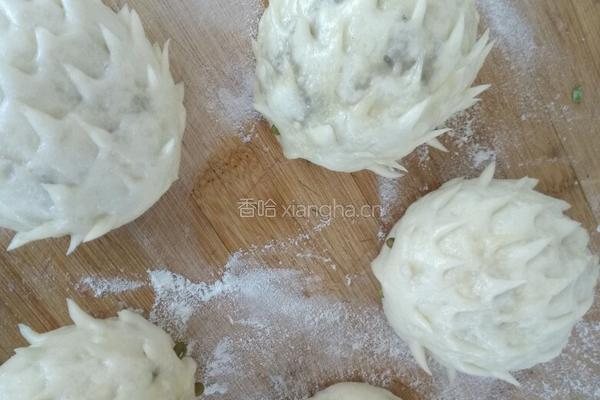 刺猬豆沙包的做法图解11