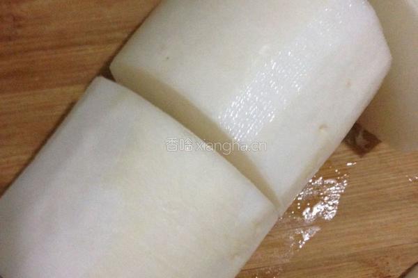 腌萝卜咸菜的做法图解1