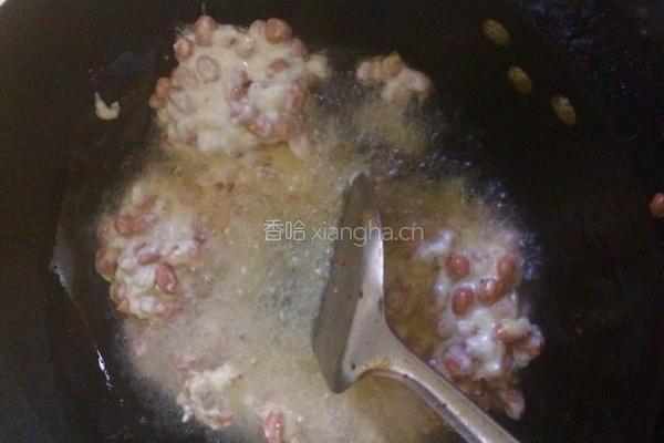面糊油炸花生米的做法图解5