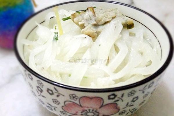 鱼饼白萝卜