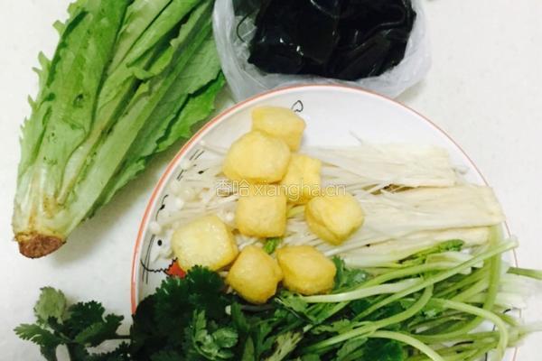 麻辣冒菜的做法图解1