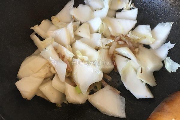 醋溜白菜片的做法图解7