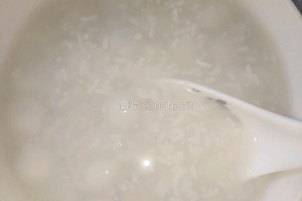 酒酿芝麻馅小圆子的做法图解7