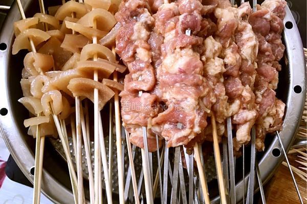 烤猪肉串的做法图解3