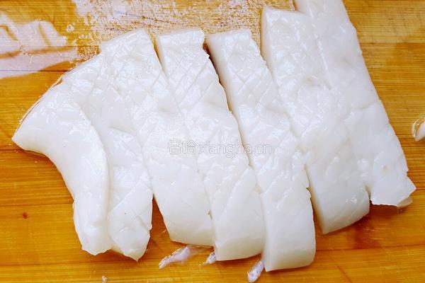 辣炒鱿鱼的做法图解3
