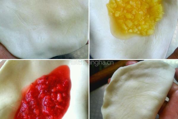 菠萝and草莓馅饼的做法图解5