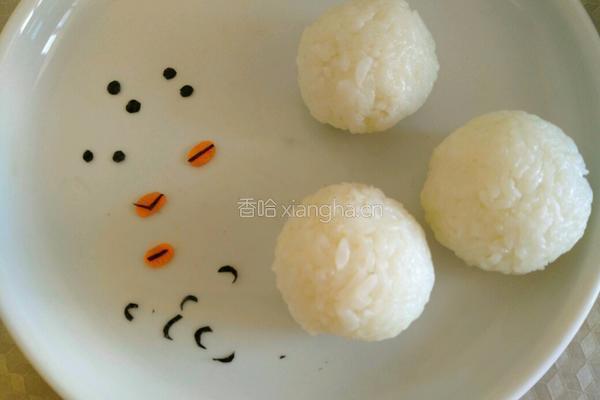 小鸡饭团便当盒的做法图解3