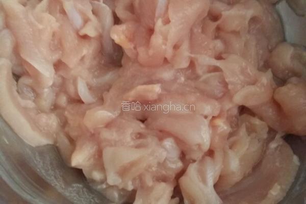 豆花鸡片的做法图解1