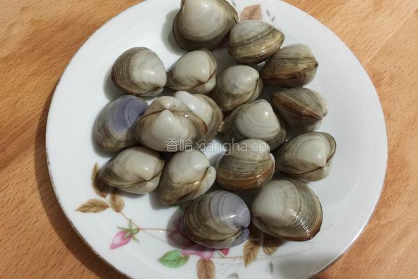 蛤蜊炖蛋的做法图解1