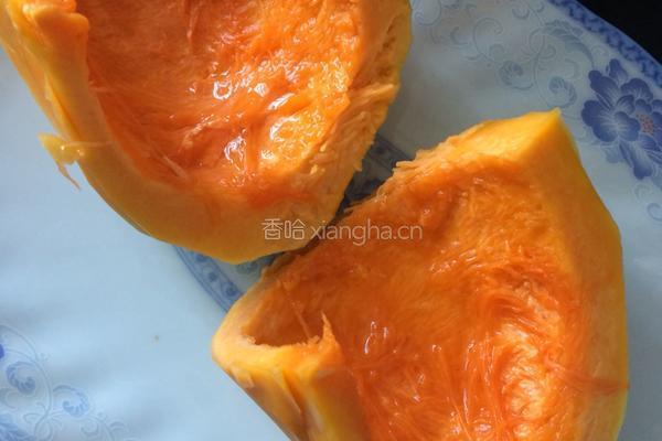 南瓜汤圆的做法图解1