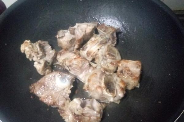 红烧腔骨（麻辣口味）的做法图解3