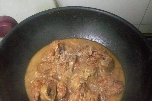 红烧腔骨（麻辣口味）的做法图解6