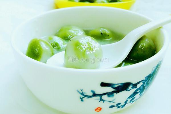 翡翠汤圆的做法图解14