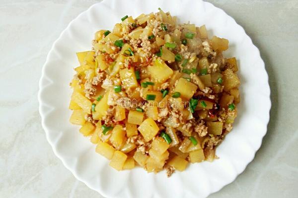 肉末土豆丁的做法图解11