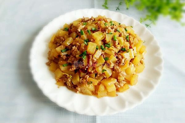 肉末土豆丁的做法图解12
