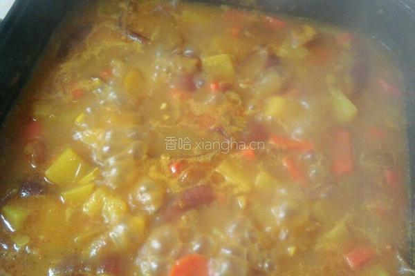 咖喱牛肉饭的做法图解4