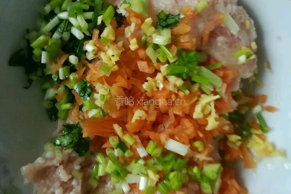 鲜肉糯米粑粑的做法图解4