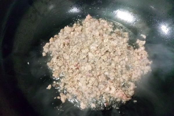 肉沫豌豆的做法图解7