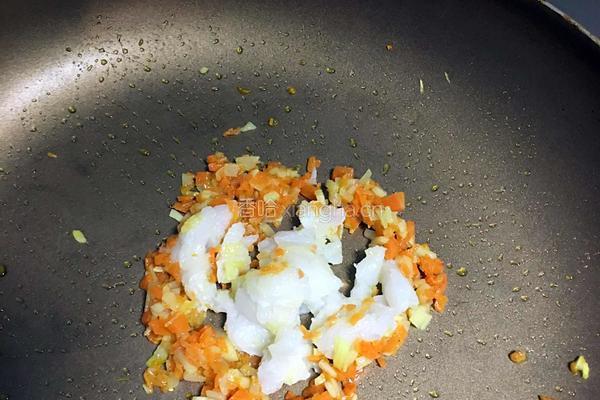 鳕鱼彩色饭团的做法图解2
