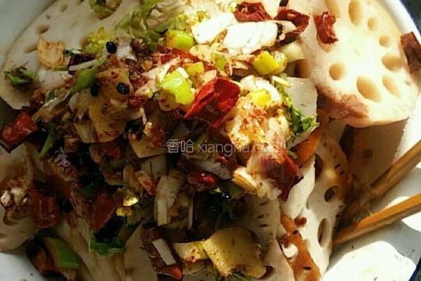麻辣莲菜的做法图解4