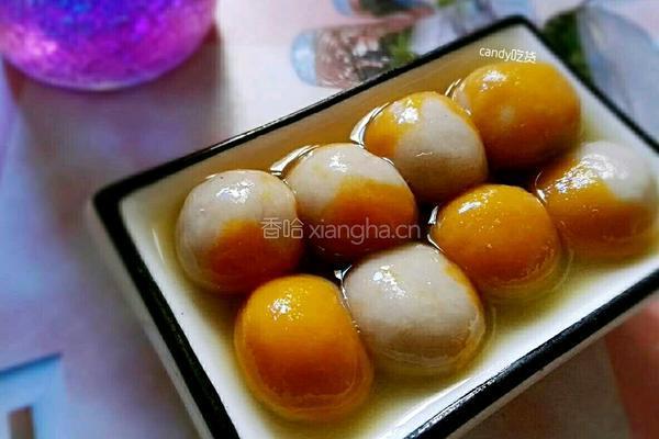 双色小汤圆