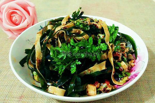 海带丝拌豆皮的做法图解15