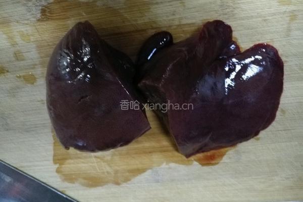 炒猪肝的做法图解1