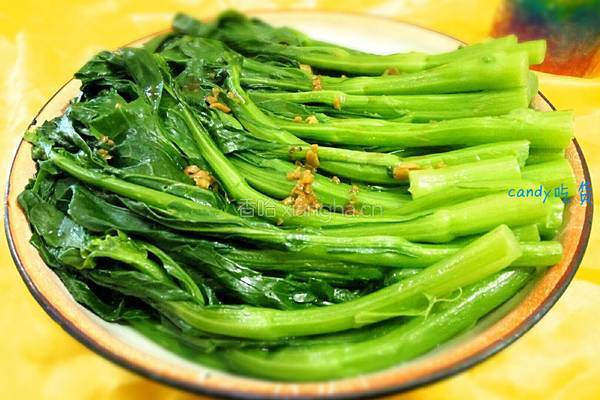 蒜蓉油菜的做法图解6