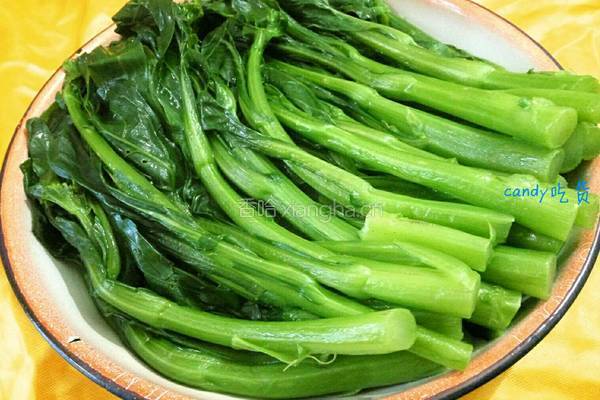蒜蓉油菜的做法图解4