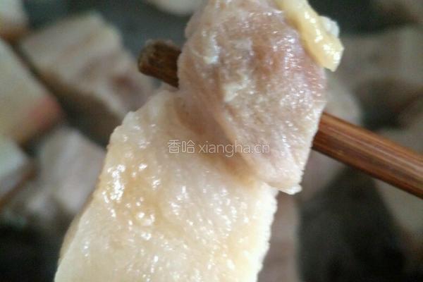 红烧肉炝西蓝花的做法图解9