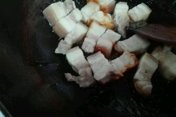 红烧肉炝西蓝花的做法图解14